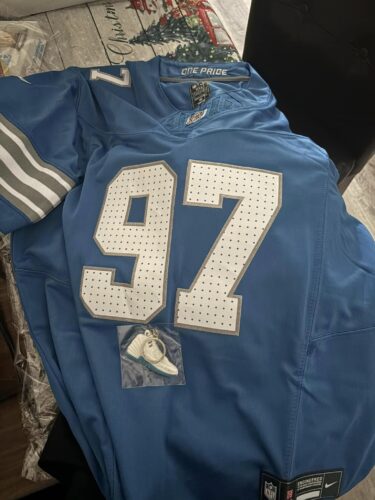 Aidan Hutchinson Detroit Lions Vapor Limited Jersey - Blue photo review