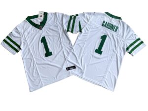 Ahmad Sauce Gardner New York Jets Legacy White Vapor Limited Jersey