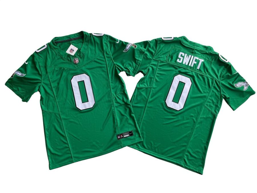 Andre Swift Philadelphia Eagles Kelly Green Vapor Limited Jersey