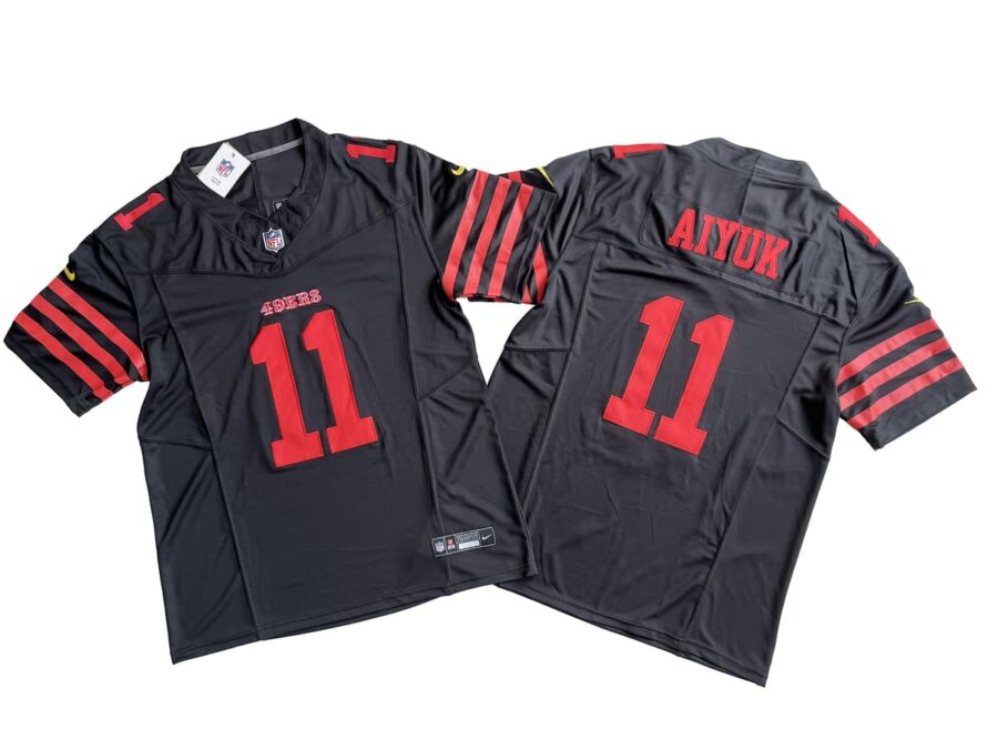 Brandon Aiyuk San Francisco 49ers Black Vapor Limited Jersey