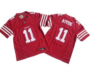 Brandon Aiyuk San Francisco 49ers Scarlet Vapor Limited Jersey