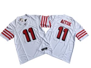 Brandon Aiyuk San Francisco 49ers White Alternate Vapor Limited Jersey