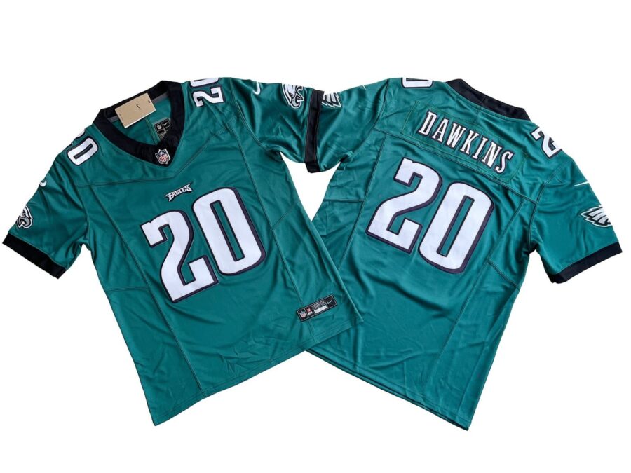 Brian Dawkins Philadelphia Eagles Midnight Green Vapor Limited Jersey