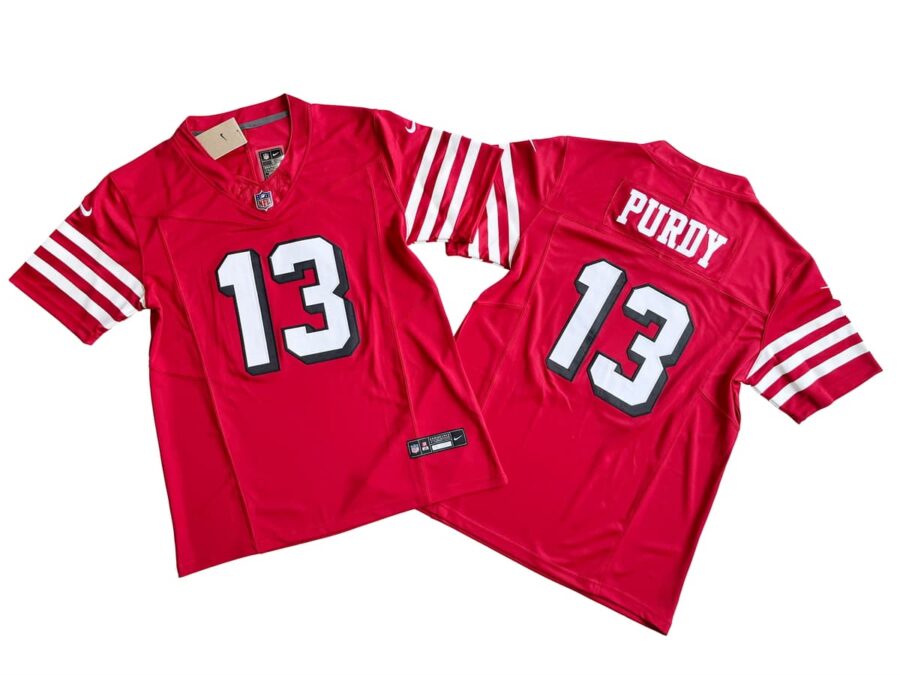 Brock Purdy San Francisco 49ers Scarlet Alternate Vapor Limited Jersey