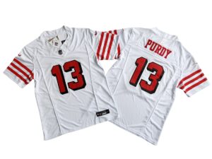 Brock Purdy San Francisco 49ers White Alternate Vapor Limited Jersey