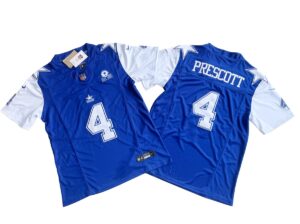 Dak Prescott Dallas Cowboys 60th Royal Vapor Limited Jersey