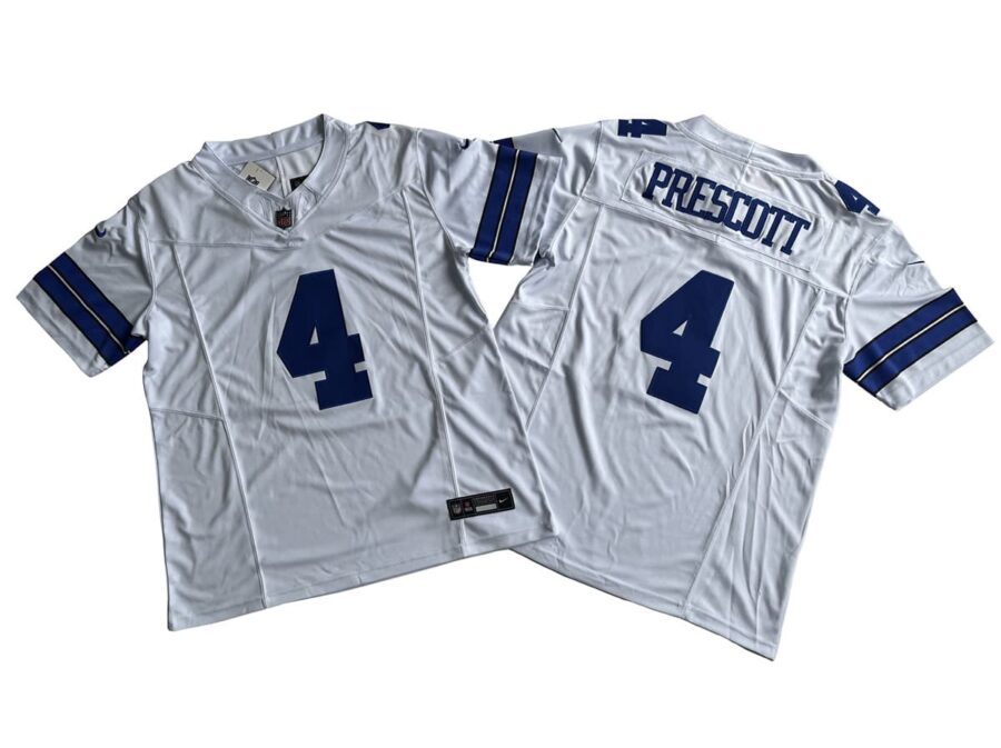 Dak Prescott Dallas Cowboys White Vapor Limited Jersey