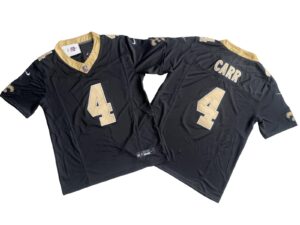 Derek Carr New Orleans Saints Black Vapor Limited Jersey