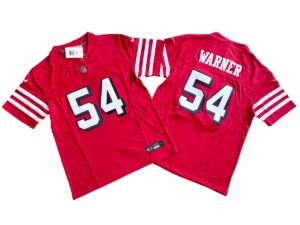 Fred Warner San Francisco 49ers Scarlet Alternate Vapor Limited Jersey