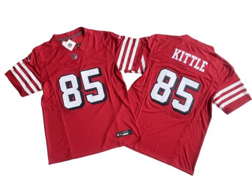 George Kittle San Francisco 49ers Scarlet Alternate Vapor Limited Jersey