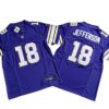 Justin Jefferson Minnesota Vikings Purple Vapor Limited Jersey