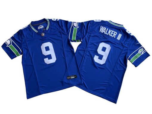 Kenneth Walker III Seattle Seahawks Jaxon Royal Alternate Vapor Limited Jersey