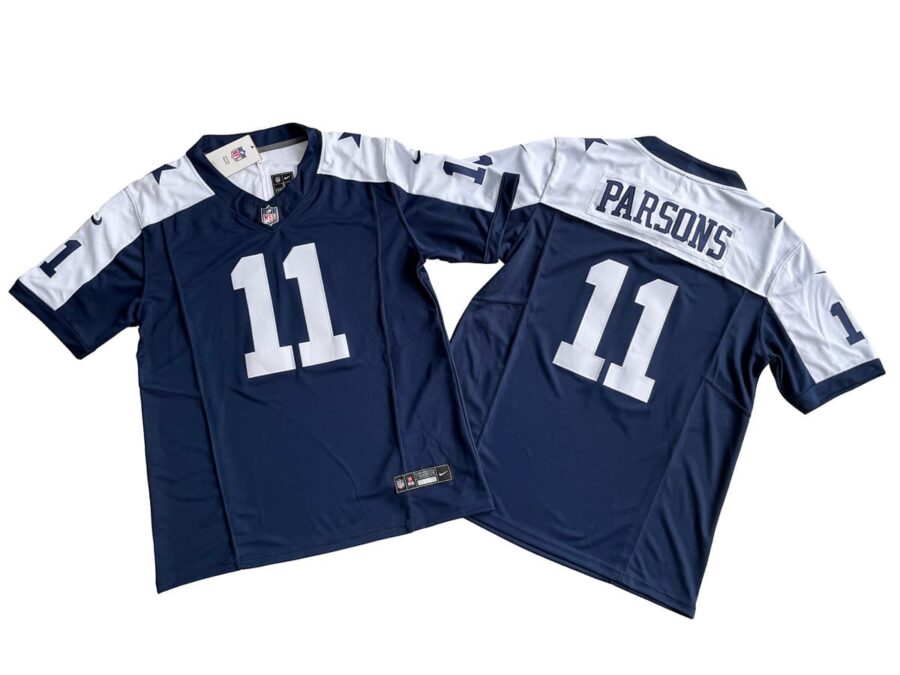 Micah Parson Dallas Cowboys Navy Alternate Vapor Limited Jersey