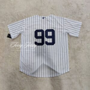 New York Yankees Aaron Judge White Home Limited Jersey back