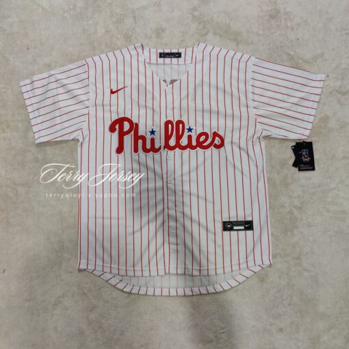 Philadelphia Phillies Trea Turner White Home Jersey