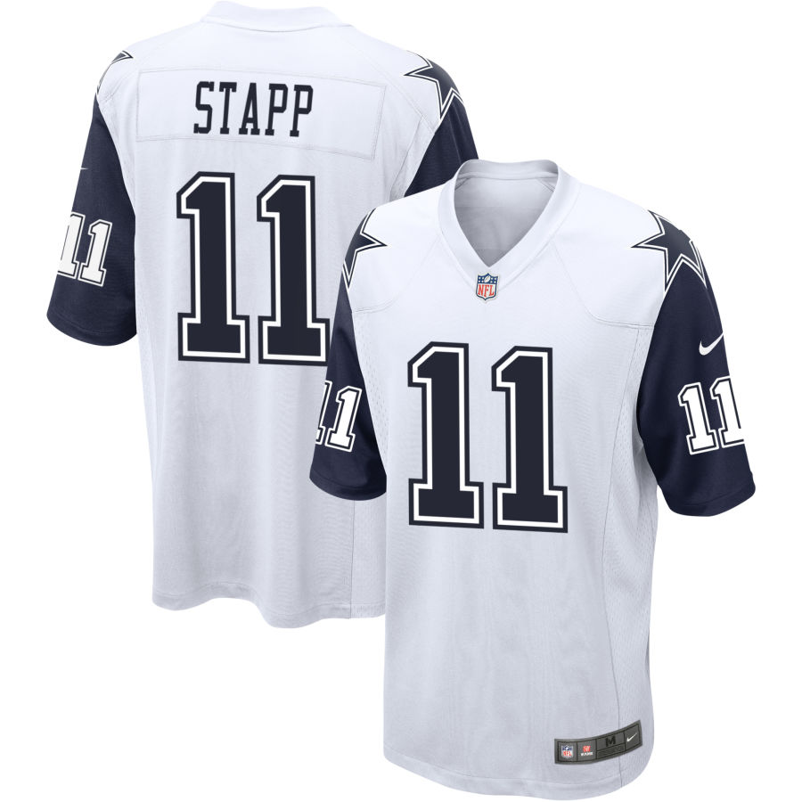 Scott Stapp 11 Dallas Cowboys White Alternate Jersey