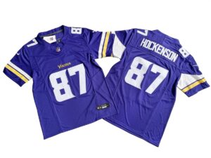 T.J. Hockenson Minnesota Vikings 2024 Purple Vapor Limited Jersey