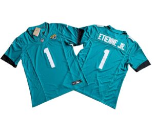 Travis Etienne Jr Jacksonville Jaguars Teal Vapor Limited Jersey