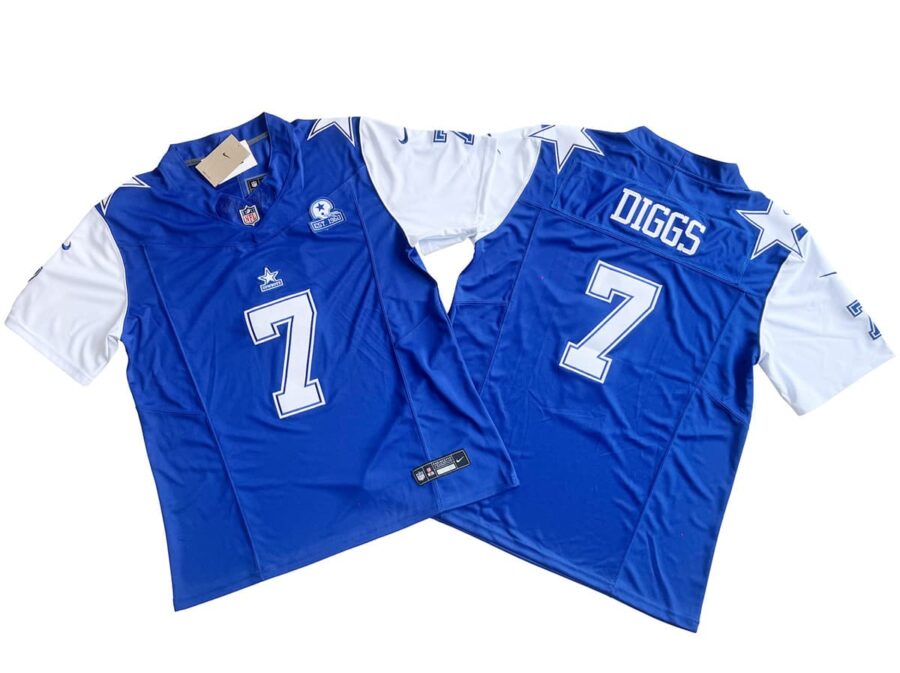 Trevon Diggs Dallas Cowboys 60th Royal Vapor Limited Jersey