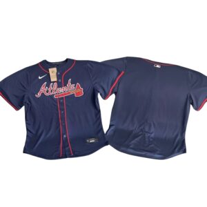 Atlanta Braves Navy MLB Baseball Limited Jersey