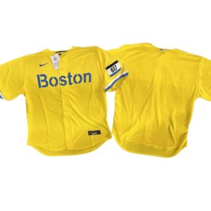 BOSTON RED SOX City Connect Full Button Baseball Jersey