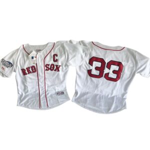 Boston Red Sox Jason Varitek 2004 World Series Jersey