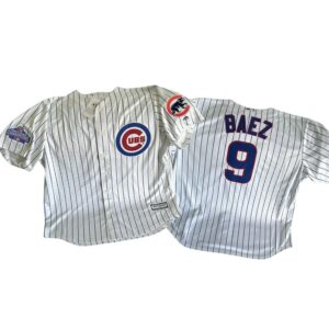 Chicago Cubs 2016 World Series Javy Baez Jersey