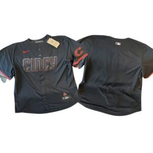 Cincinnati Reds City Connect MLB Juncta Juvant Cincy Jersey