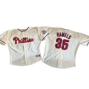 Cole Hamels Phillies 2008 World Series Jersey