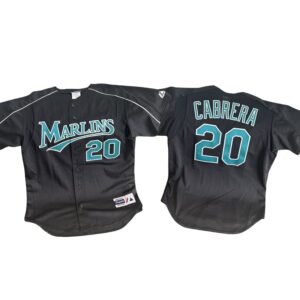 Florida Marlins Miguel Cabrera Alternate Black Jersey