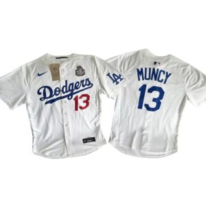 LA Dodgers Max Muncy #13 World Series 2024 Jersey