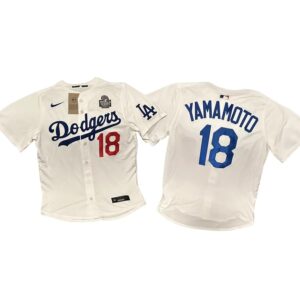 Los Angeles Dodgers Yamamoto World Series 2024 Jersey