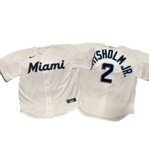 Miami Marlins Jazz Chisholm JR MLB Baseball Jersey