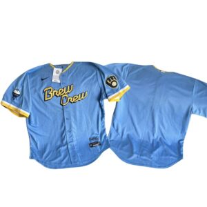 Milwaukee Brewers City Connect MLB Baseball Jersey