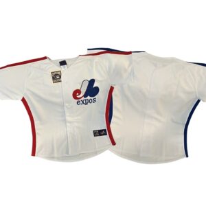 Montreal Expos Cooperstown Throwback Home White Jersey