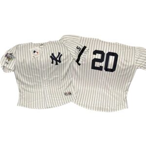 NY Yankees Jorge Posada 1999 World Series Jersey