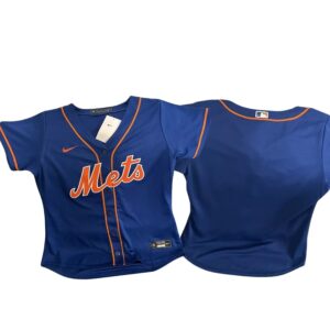 New York Mets MLB Baseball Blue Jersey Women’s