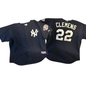 New York Yankees 2003 Roger Clemens Navy Jersey