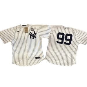 New York Yankees Aaron Judge #99 World Series 2024 Jersey White