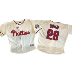 Philadelphia Phillies Alec Bohm 2022 World Series Jersey