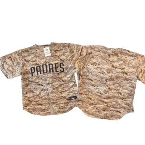 San Diego Padres Baseball MLB Camo Jersey