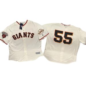 San Francisco Giants Tim Lincecum #55 2010 World Series Jersey