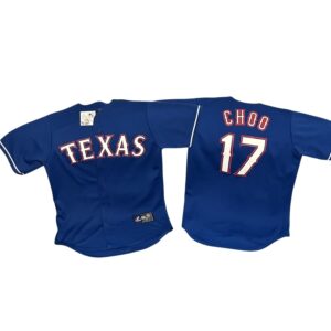 Texas Rangers #17 Shin-Soo Choo Baseball Jersey