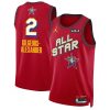 Shai Gilgeous-Alexander 2 All-Stars 2025 Edition Stitched Jersey? Red