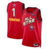 Victor Wembanyama 1 All-Stars 2025 Edition Stitched Jersey? Red