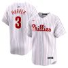 Men's Philadelphia Phillies Bryce Harper White Home Limited Stitched Jersey