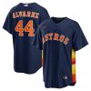 Men's Houston Astros Yordan ?lvarez Navy Alternate Stitched Jersey