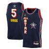 Anthony Edwards Brand All Star Swingman Team Stitched Jersey - Navy - Youth