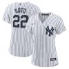 Women's New York Yankees Juan Soto White Home Stitched Jersey