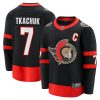 Ottawa Senators Brady Tkachuk Black Home Stitched Jersey